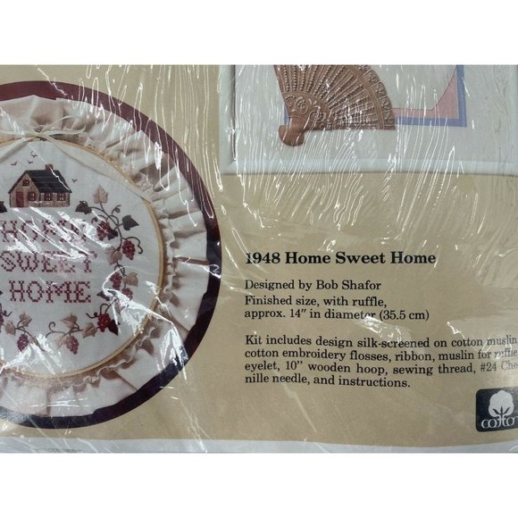 1986 'Calla Lillies' / Home Sweet The Creative Circle Needlecraft Kit No.0844 - Picture 4 of 5